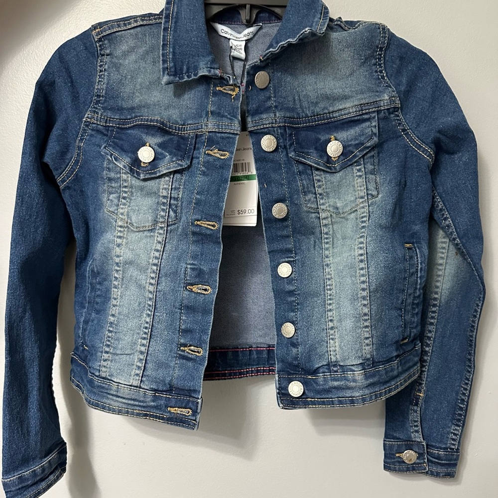 Denim Calvin Klein Jacket for Kids